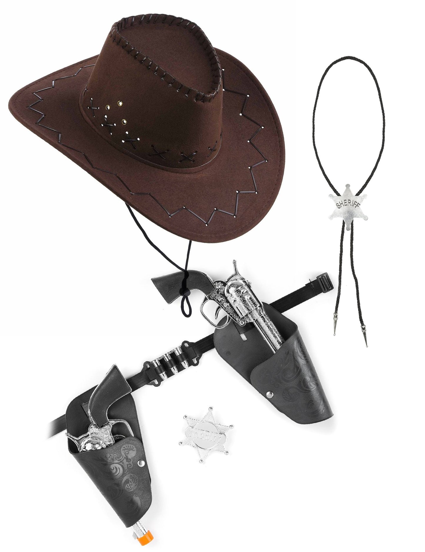 Kit de accesorios de sheriff para adultos