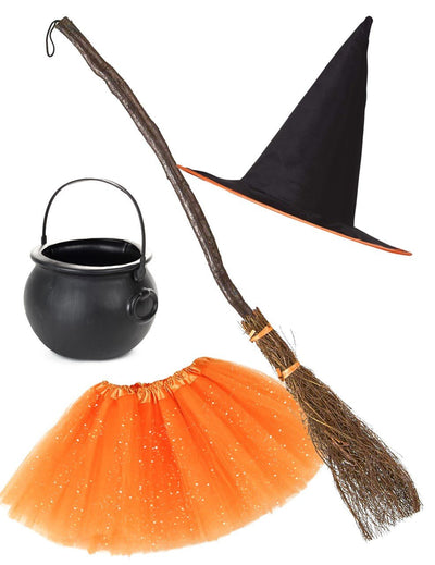 Kit de accesorios de bruja - niña