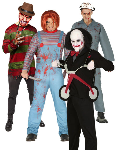 Disfraz de grupo de asesinos en serie para adultos Halloween