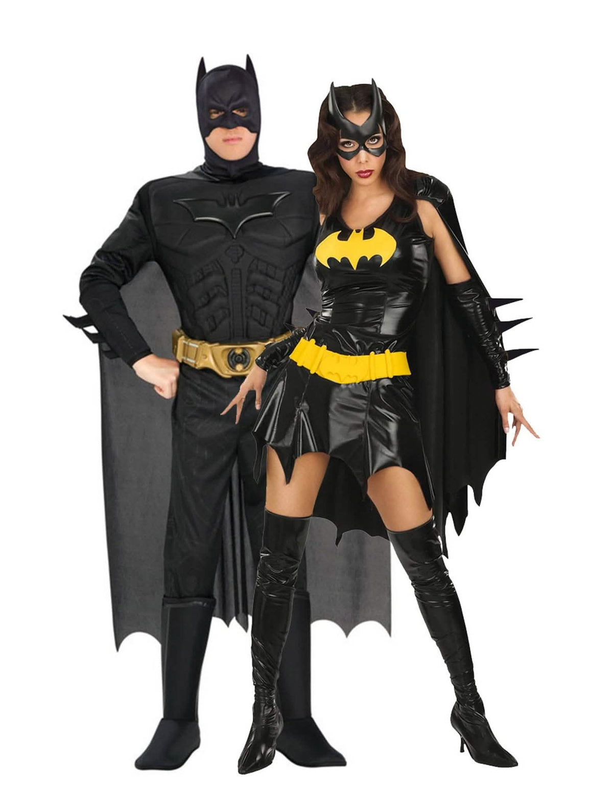 Disfraz de pareja Batgirl Batman