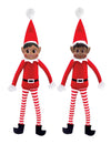 El travieso dúo de elfos navideños Paillette y Pimpon