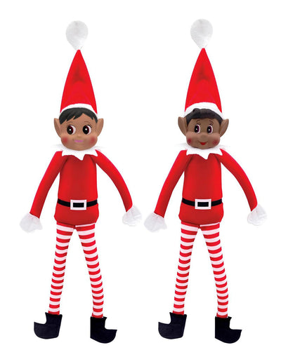 El travieso dúo de elfos navideños Paillette y Pimpon