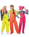 Disfraz de grupo traje fluorescente