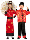 Disfraz de pareja cultura china - niños