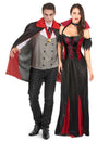 Disfraz de pareja de vampiros Halloween