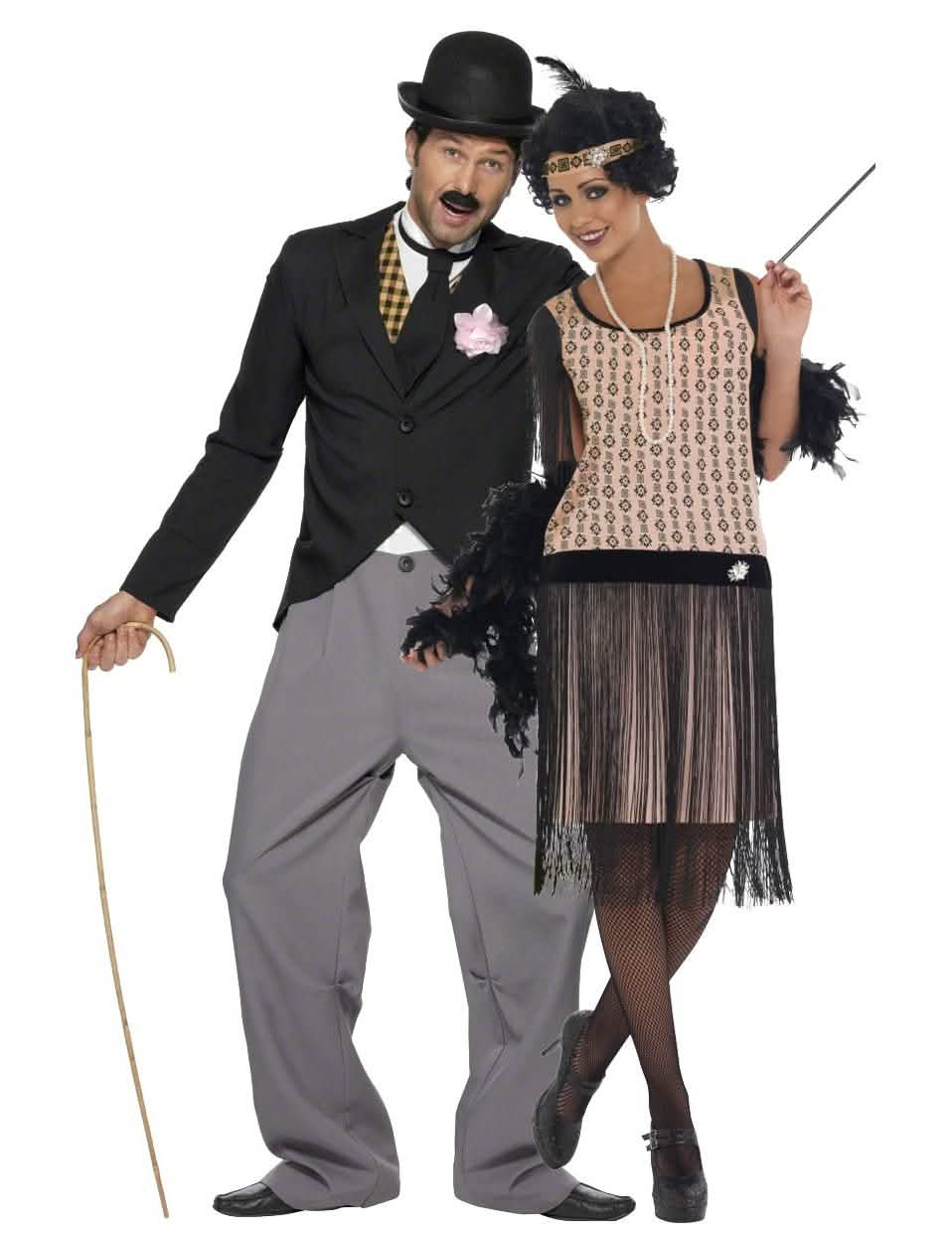 Disfraz pareja Charlestón