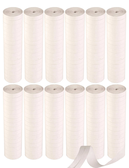 Pack - 352767 - 12 rollos de serpentinas blancas