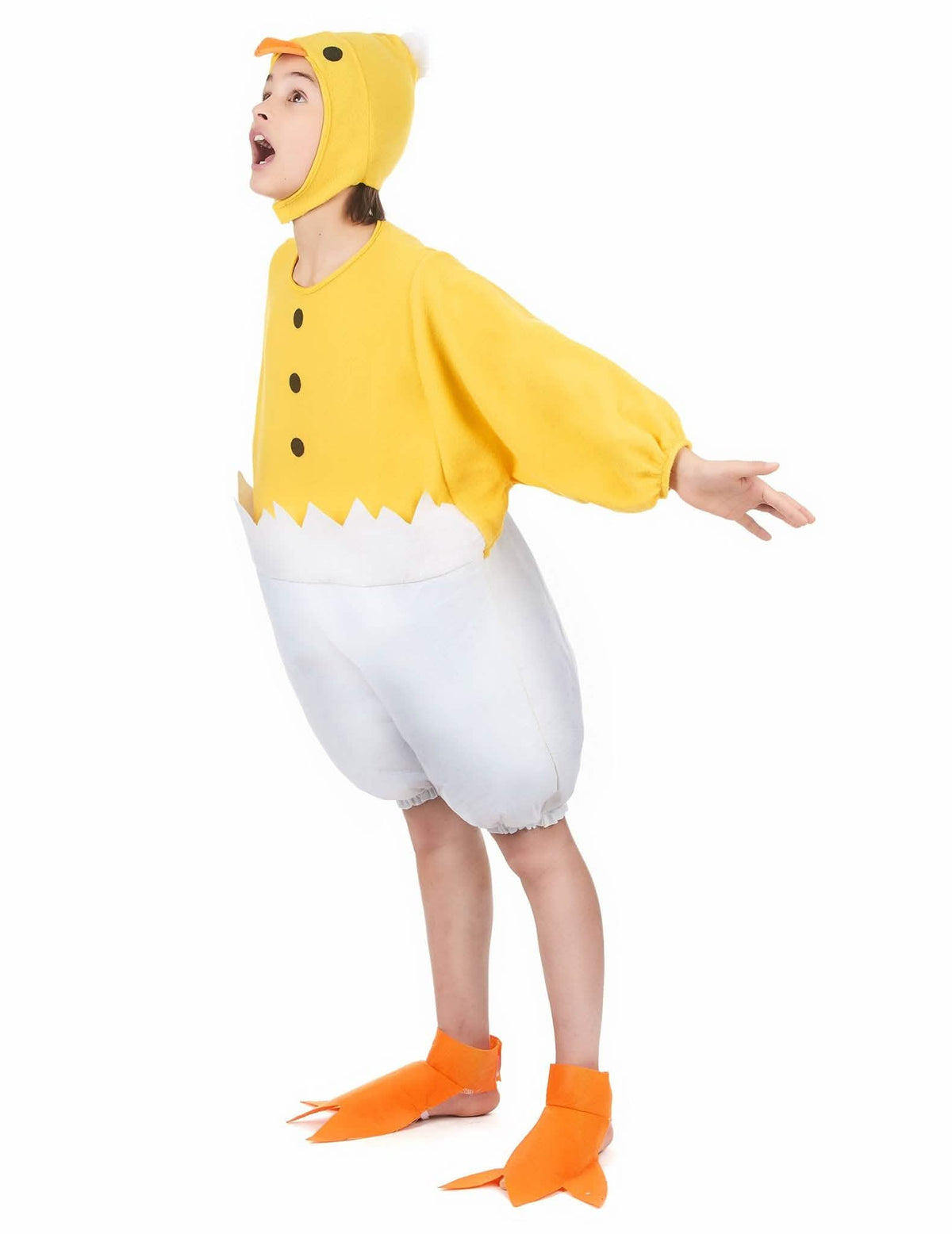 Disfraz familiar de gallo, gallina y pollito