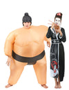 Disfraz de pareja Sumo y Geisha