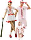 Disfraz de familia de béisbol