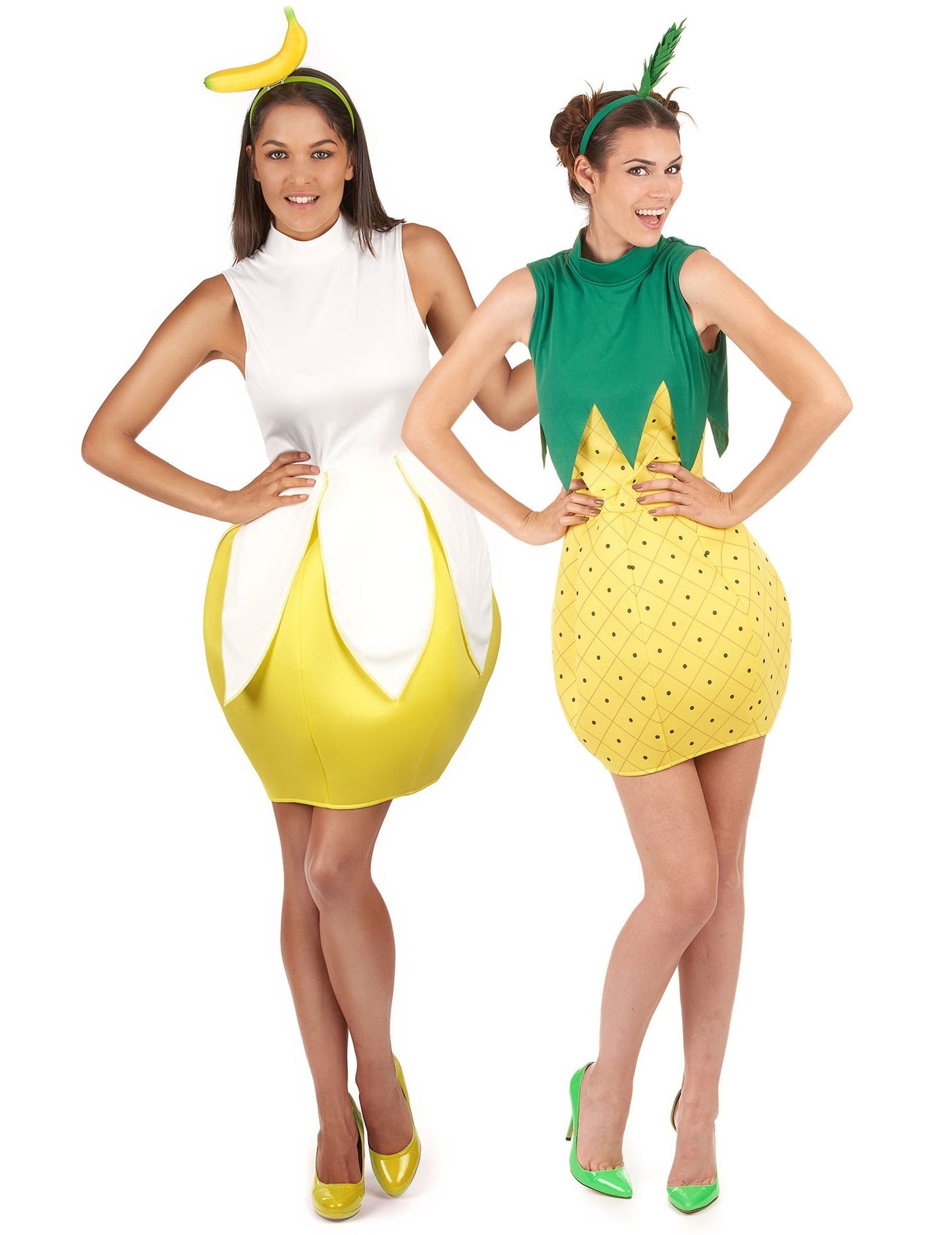 Disfraz de pareja fruta mujer