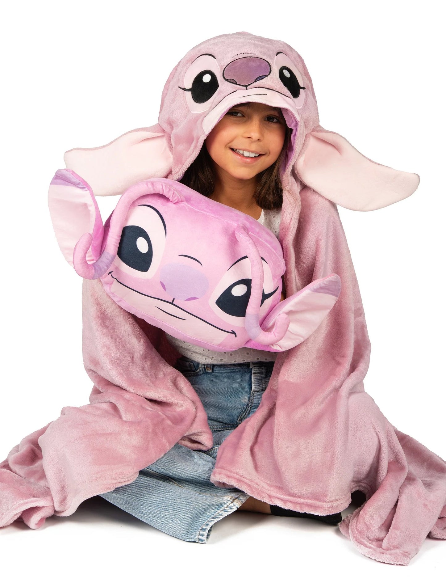 Juego de manta y almohada de forro polar Angel™