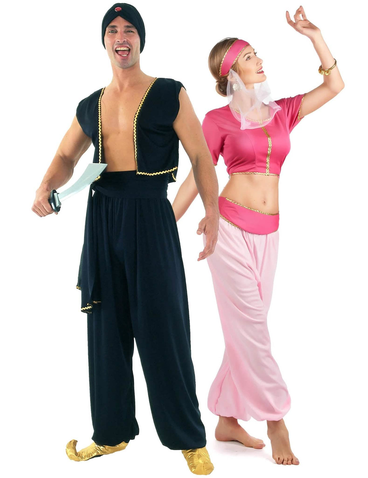 Disfraz de pareja oriental