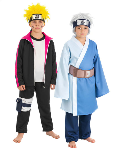 Disfraz de pareja Mitsuki y Boruto™ para niños