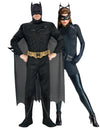 Disfraz de pareja de Batman™ y Catwoman™ para adulto