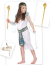 Kit disfraz de egipcia niña con brazalete y cetro