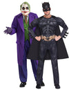 Disfraz de pareja de Batman™ y Joker™ para adulto