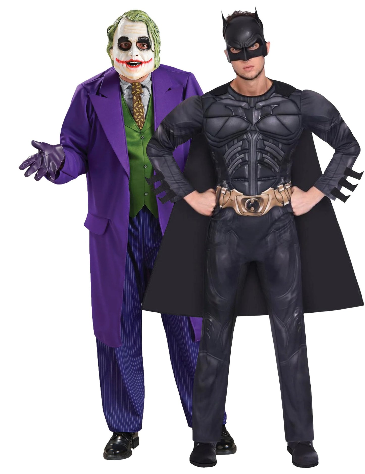 Disfraz de pareja de Batman™ y Joker™ para adulto