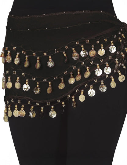 Disfraz completo de bailarina oriental rojo y negro para mujer