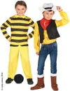 Disfraz pareja Dalton et Lucky Luke­™ niños