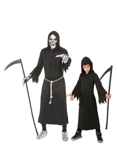 Disfraz de pareja segador padre/hijo