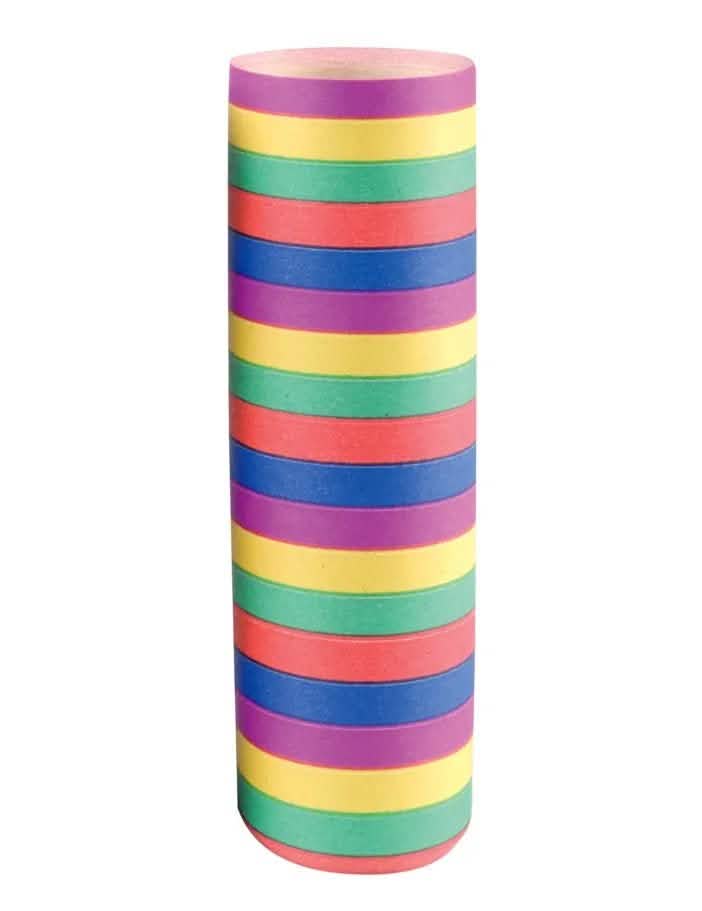 30 rollos de serpentinas 4 m