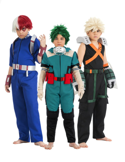 Disfraz de grupo trío My Hero Academia™ infantil
