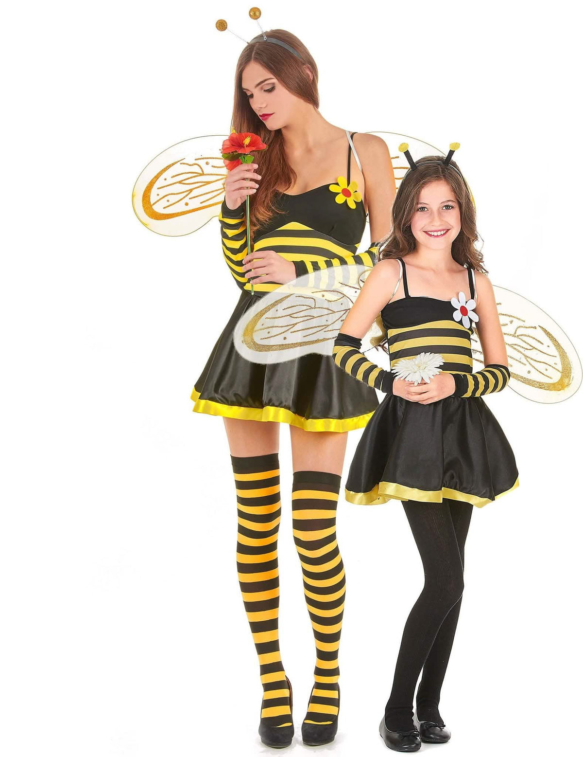 Disfraz pareja abeja madre e hija
