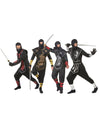 Disfraz de grupo ninja