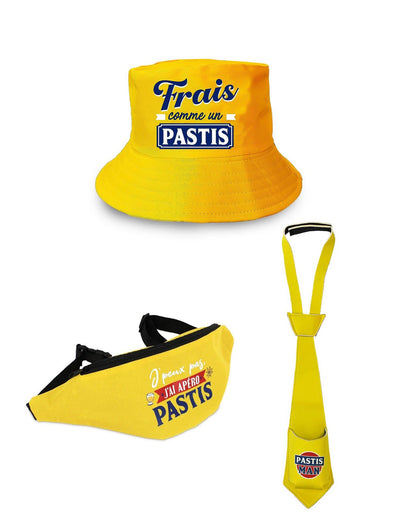 Kit de accesorios para aperitivo Pastis para adulto
