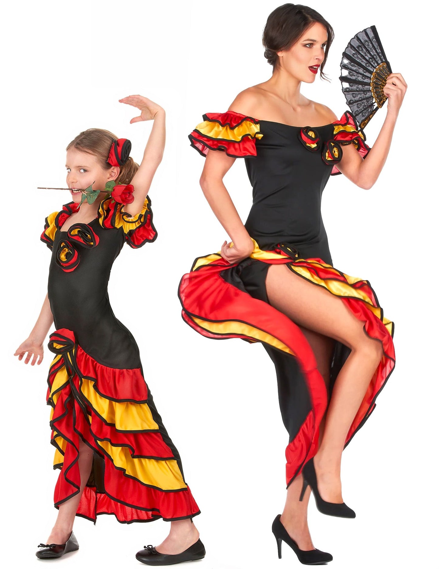 Disfraz de pareja Flamenca madre e hija