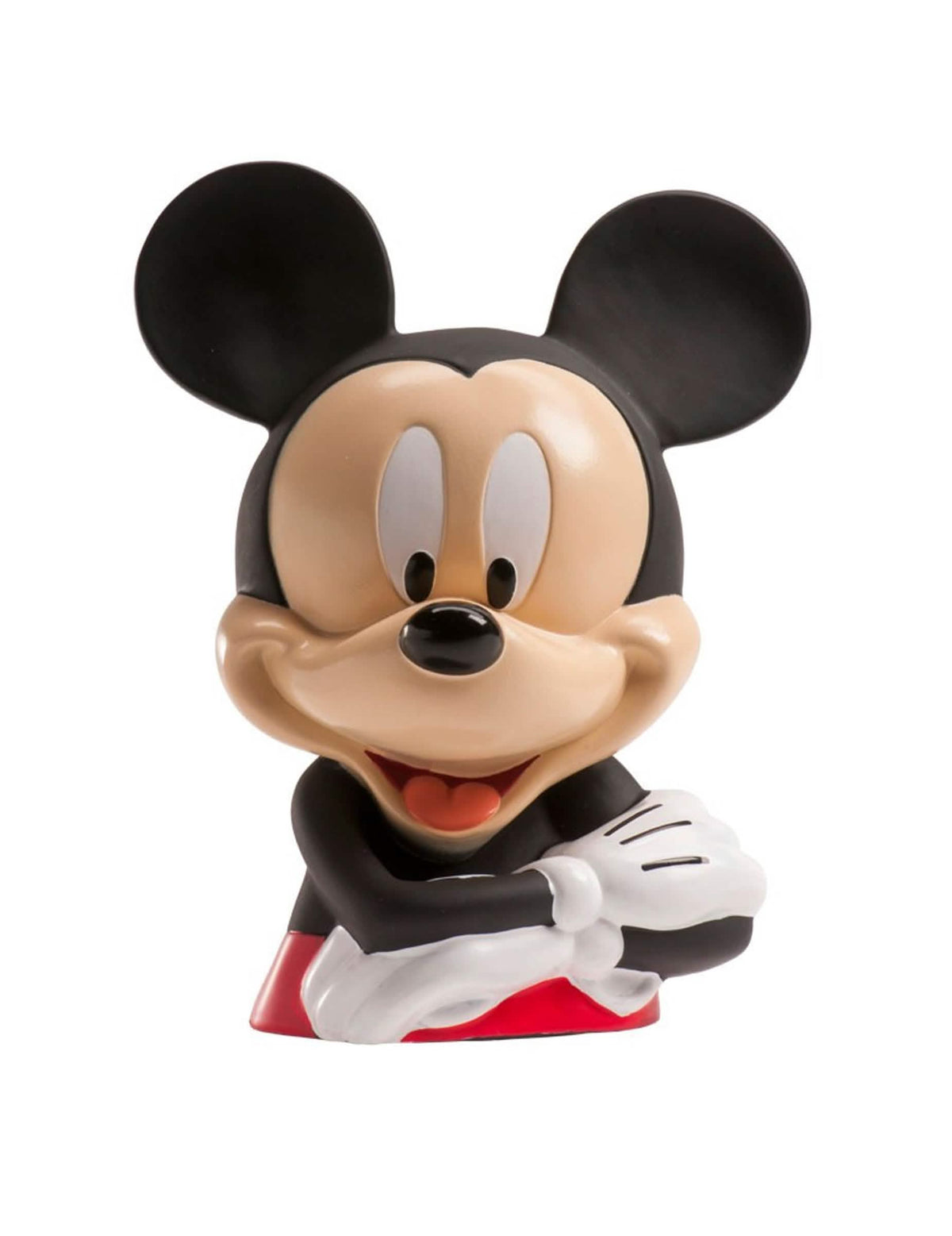 Hucha con caramelos Mickey para niño negro y rojo