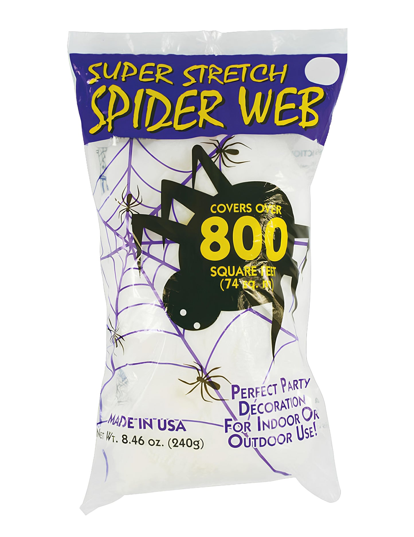 Telaraña blanca de alta calidad 240 g