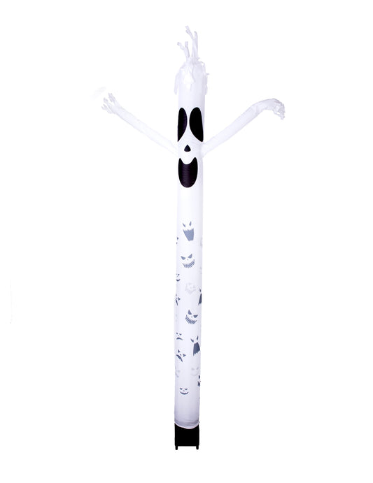 Tubo inflable luminoso Fantasma 2,4M
