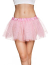 Tutu étoile scintillante pour femme rose