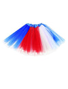 Tutu supporter France pour adulte bleu blanc rouge