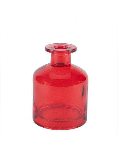 Jarrón de cristal rojo 8 x 11 cm 39 cl