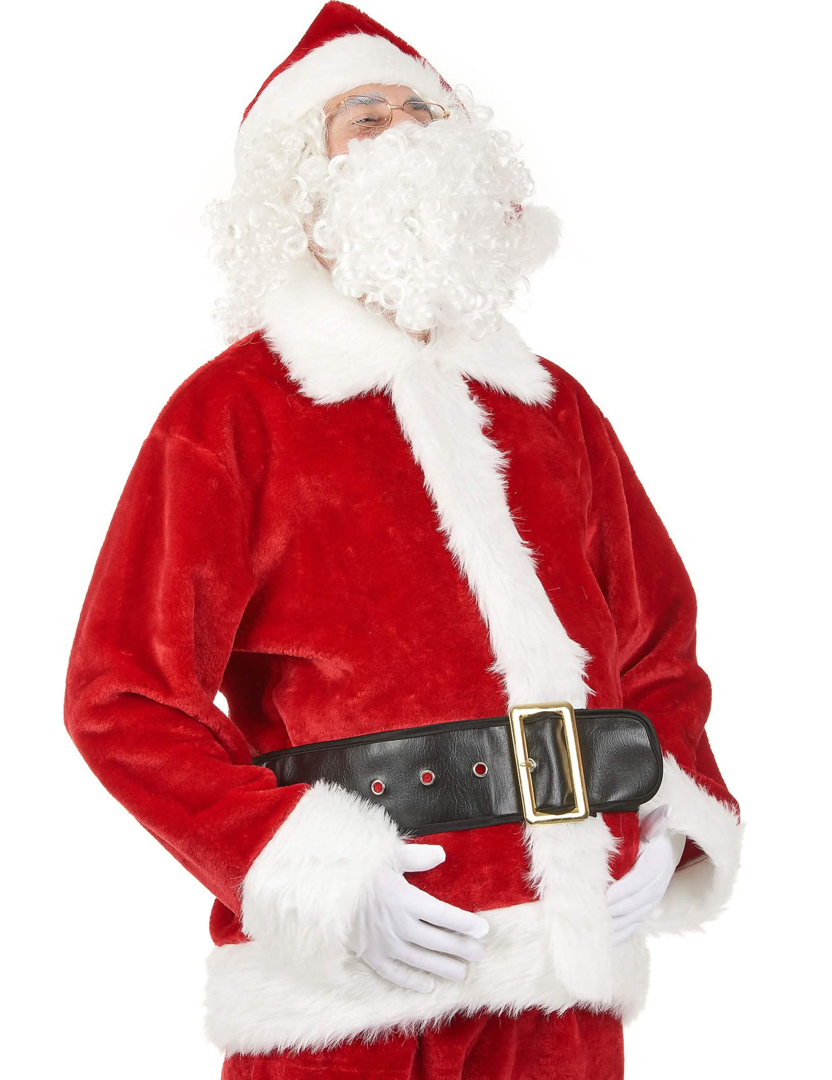 Barriga inflable mujer embarazada Papá Noel chepa