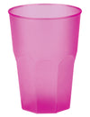 Vaso de cóctel escarchado fucsia 42 cl
