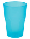 Vaso de cóctel escarchado turquesa 42 cl