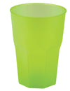 Vaso de cóctel esmerilado verde anís 42 cl