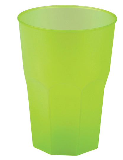 Vaso de cóctel esmerilado verde anís 42 cl