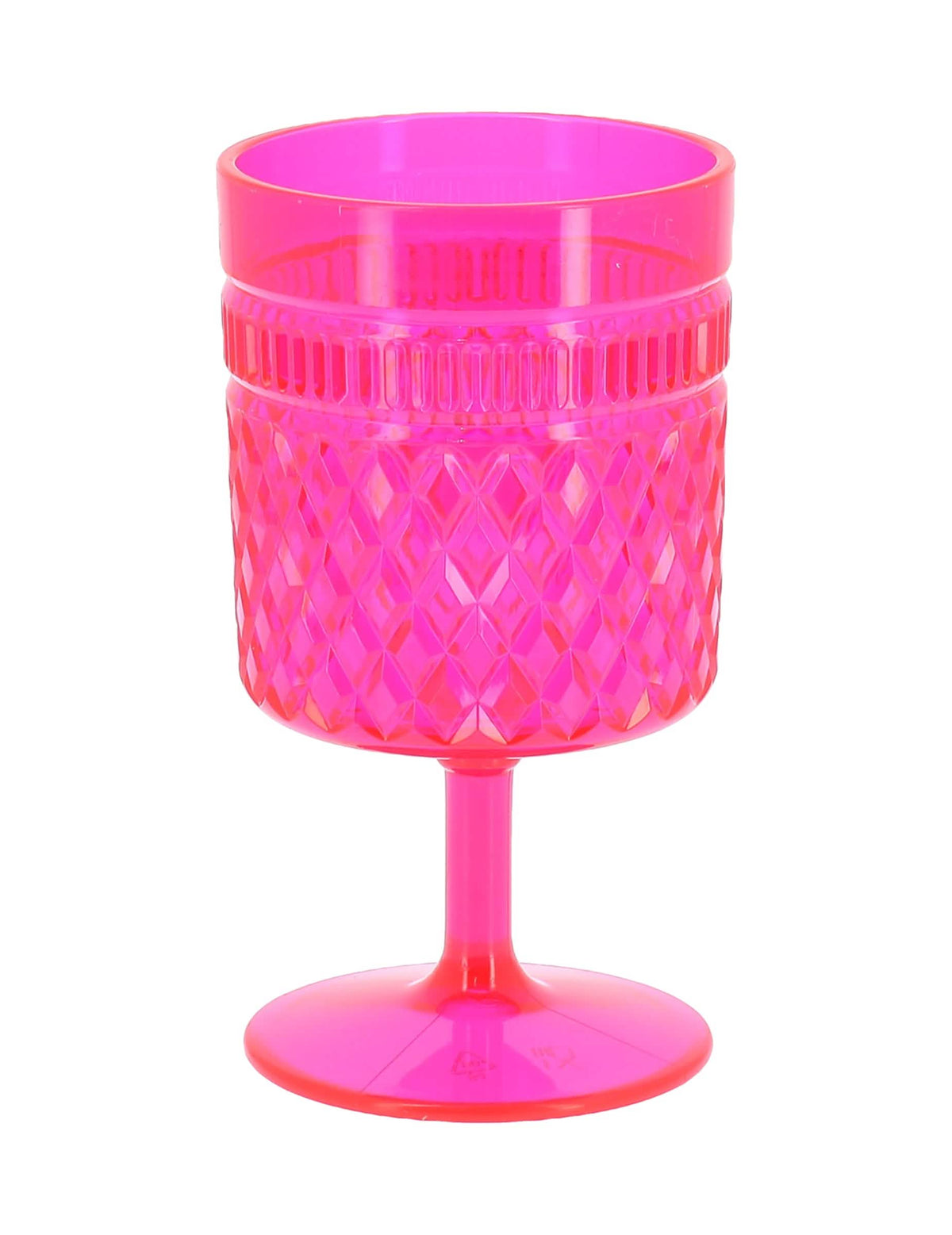 Copa de plástico rosa frambuesa 270 ml