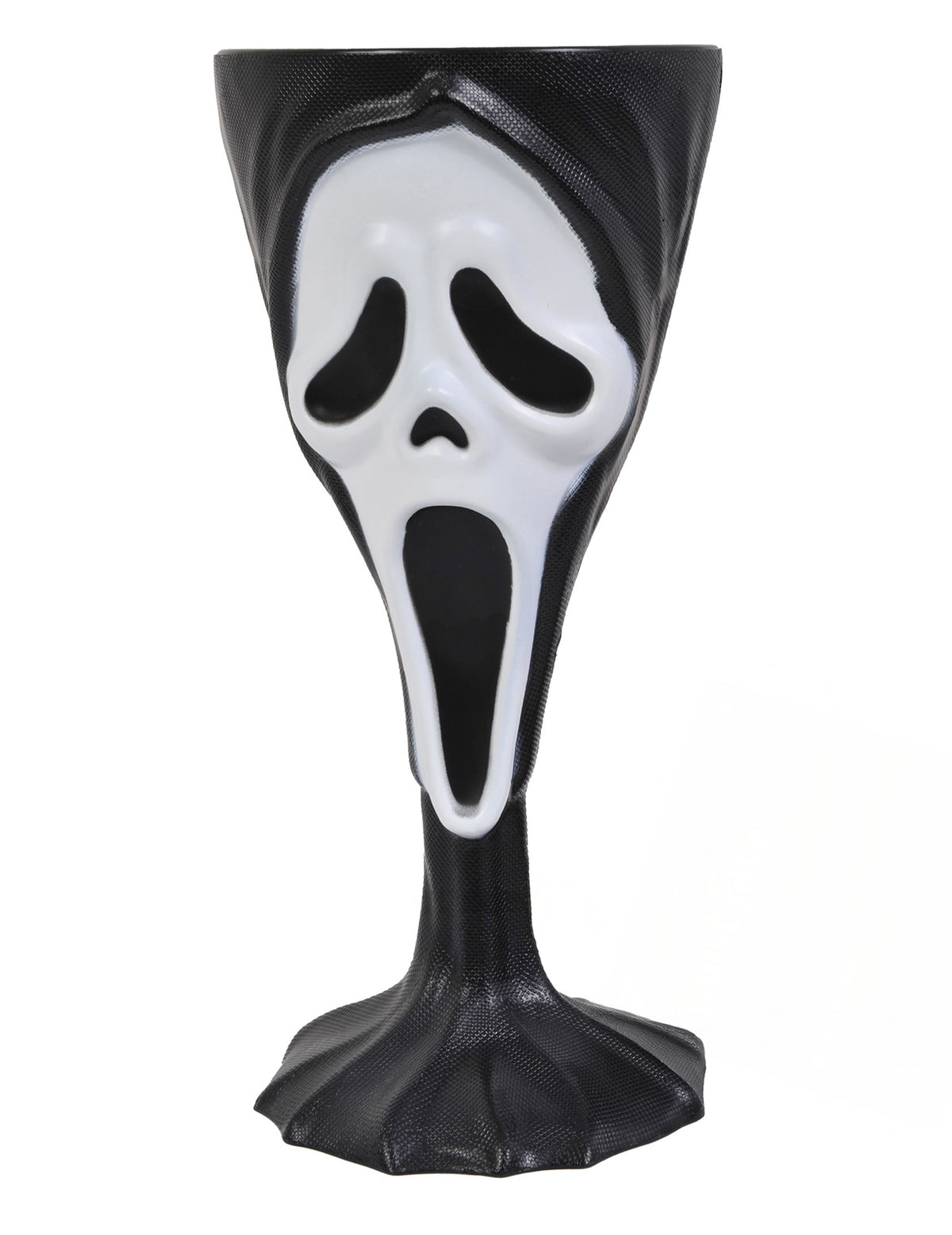 Verre à pied Scream™ pour adulte noir et blanc