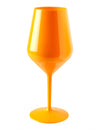 Copa de vino con pie naranja 47 cl