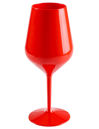 Copa de vino con pie roja 47 cl