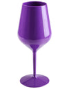 Copa de vino con pie morada 47 cl