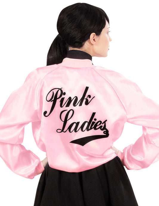 Vue de dos de la veste rock'n roll pour femme