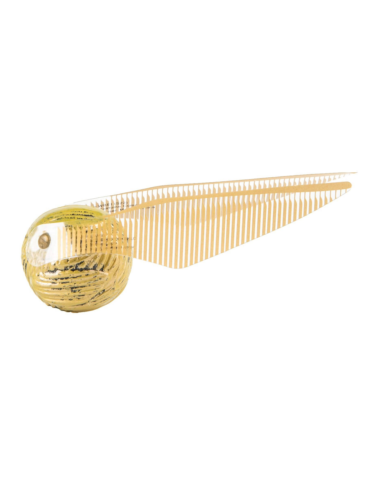 Vista de perfil del accesorio Vif d'or Harry Potter